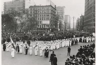 Suffrage Parade in New York City