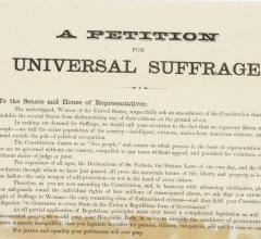 Petition for Universal Suffrage
