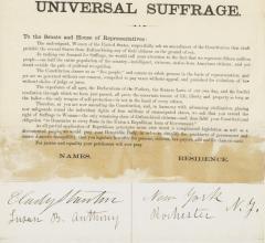 Petition for Universal Suffrage